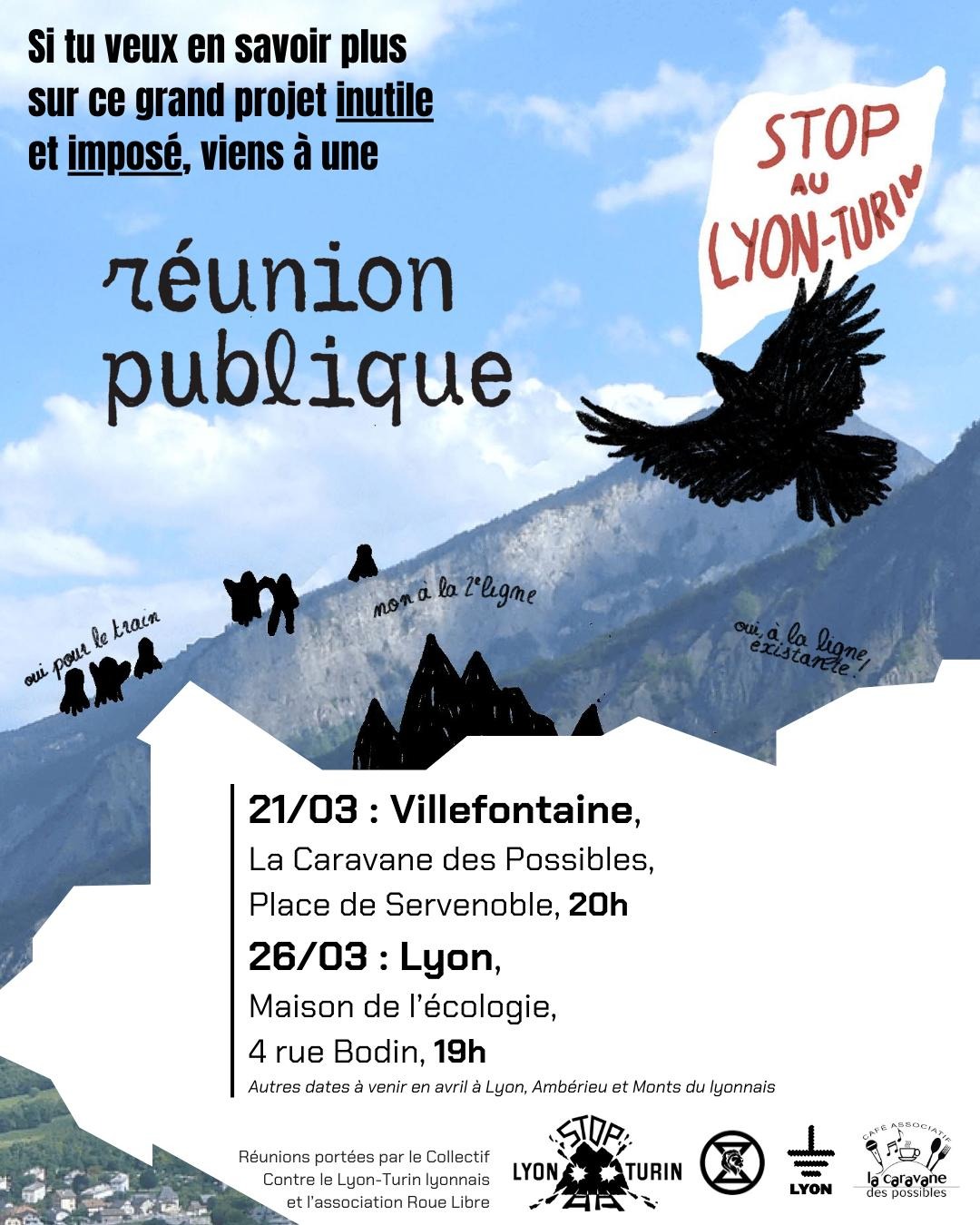 26 Mars : Réunion Publique (Lyon)