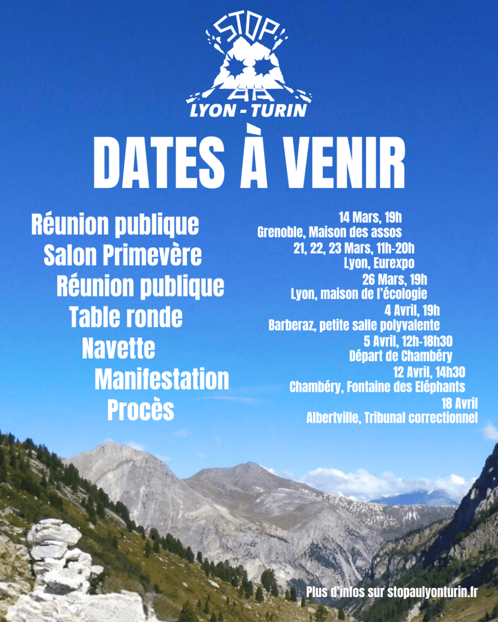 PROCHAINS ÉVÈNEMENTS