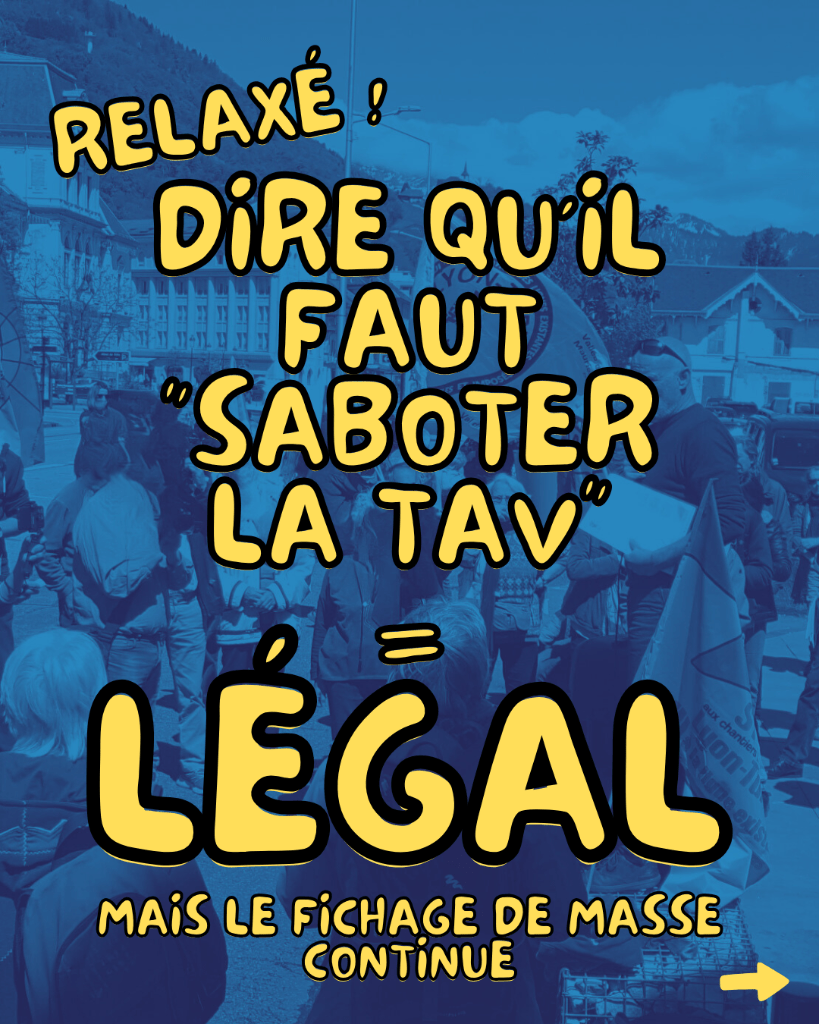 Nouvelle relaxe dans la lutte contre le méga&nbsp;projet!