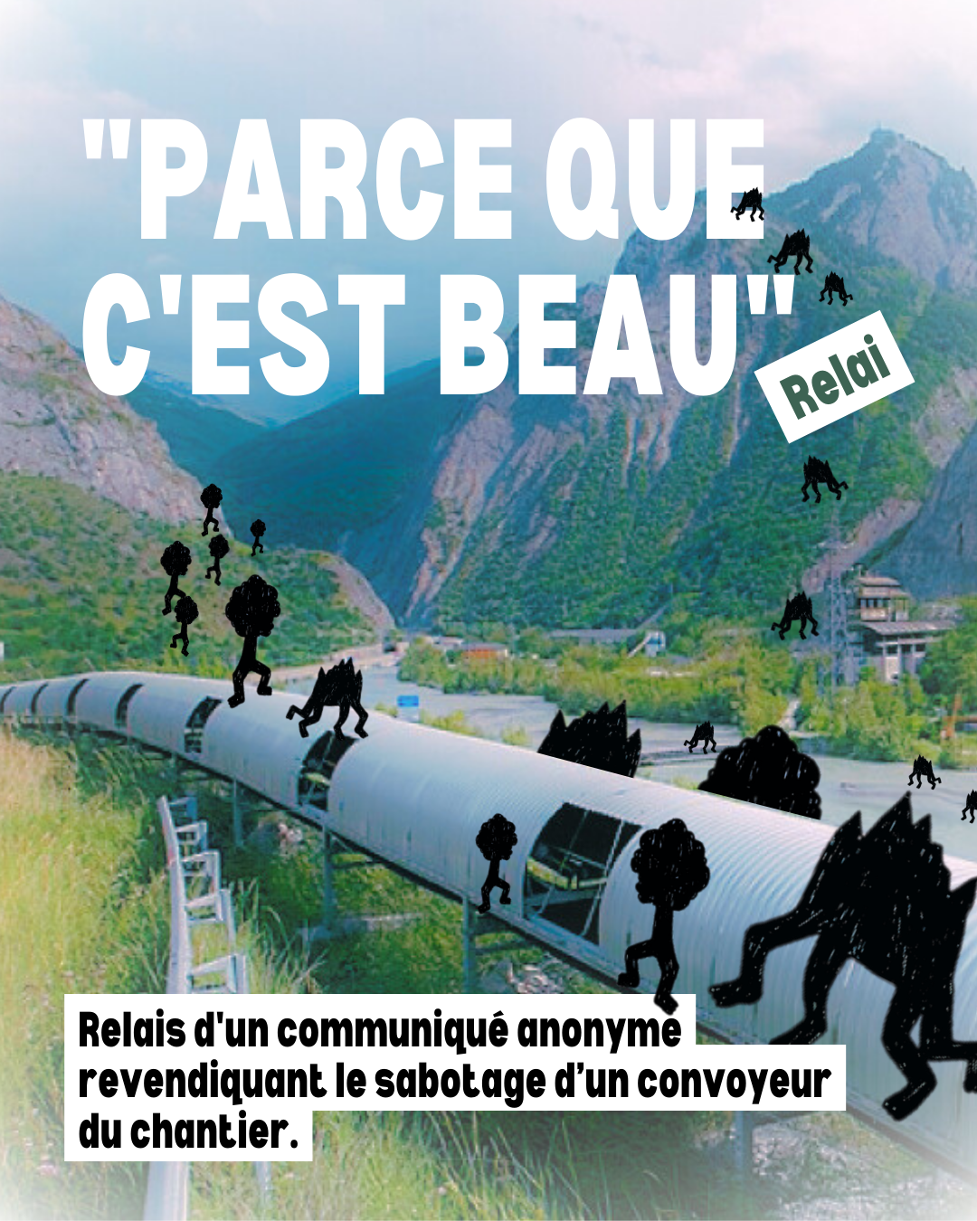Relai d&rsquo;un communiqué anonyme