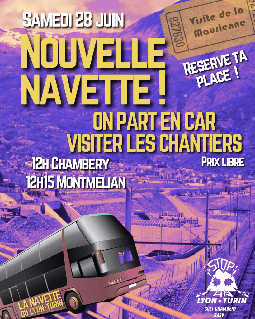 Nouvelle navette le 28 juin !