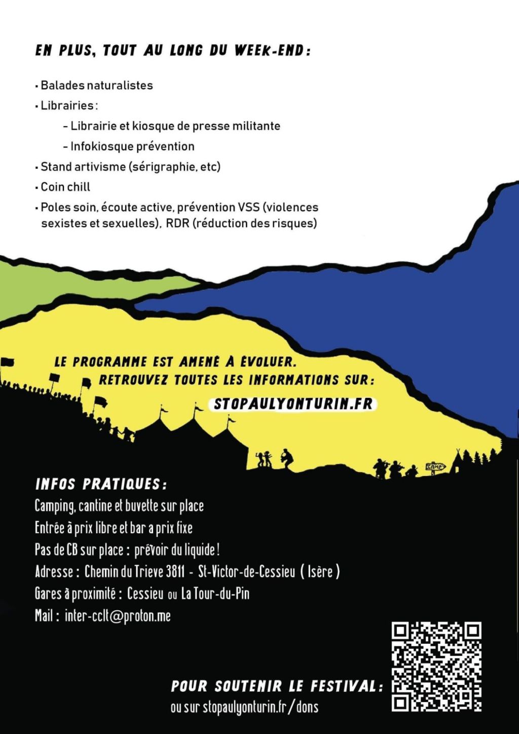 Festival Gare au tunnel: programme bouclé !