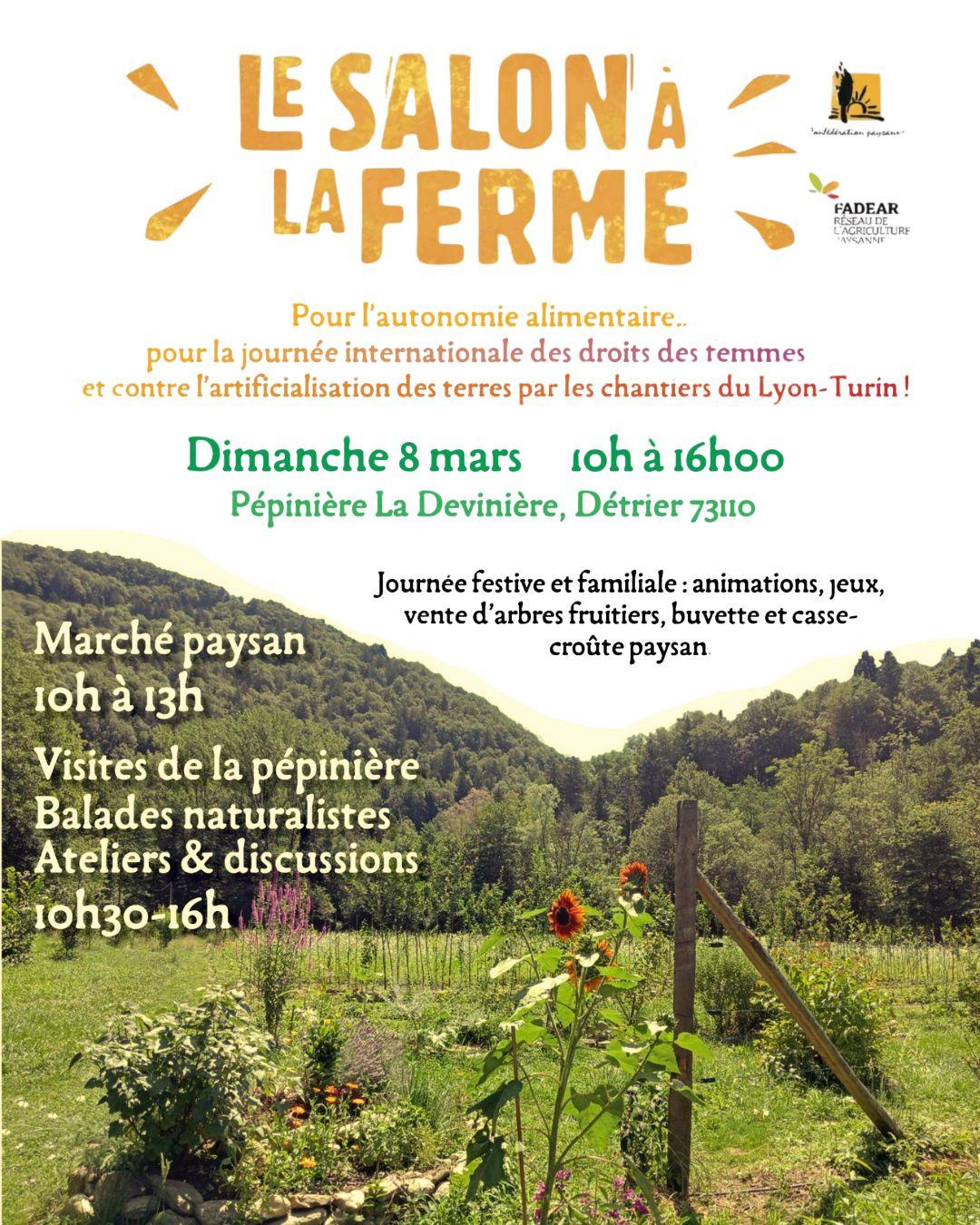 Troisième édition du Salon à La Ferme