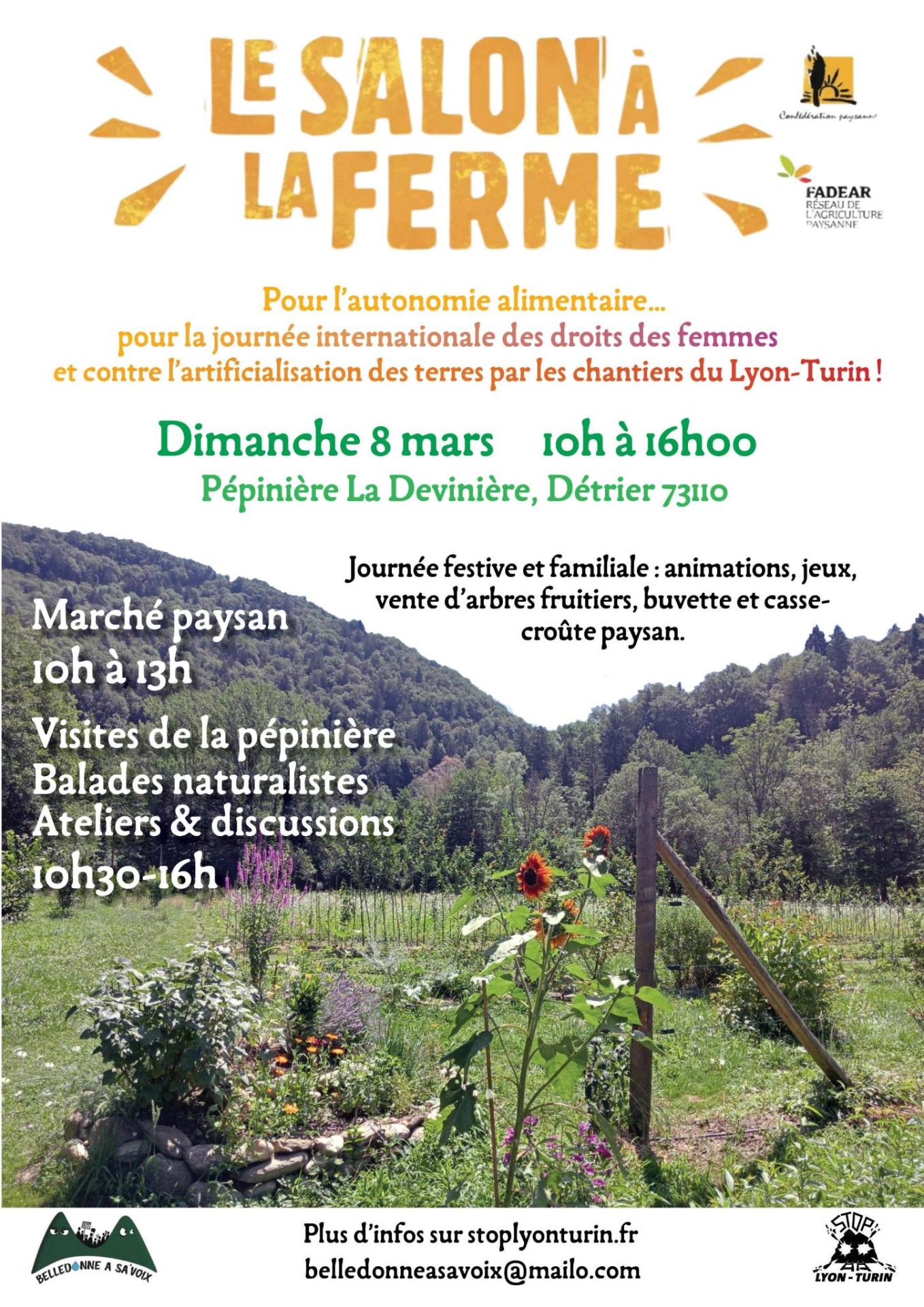 Programme détaillé du dimanche 8&nbsp;mars