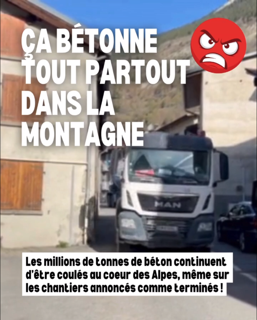 Une voix de Maurienne contre le béton